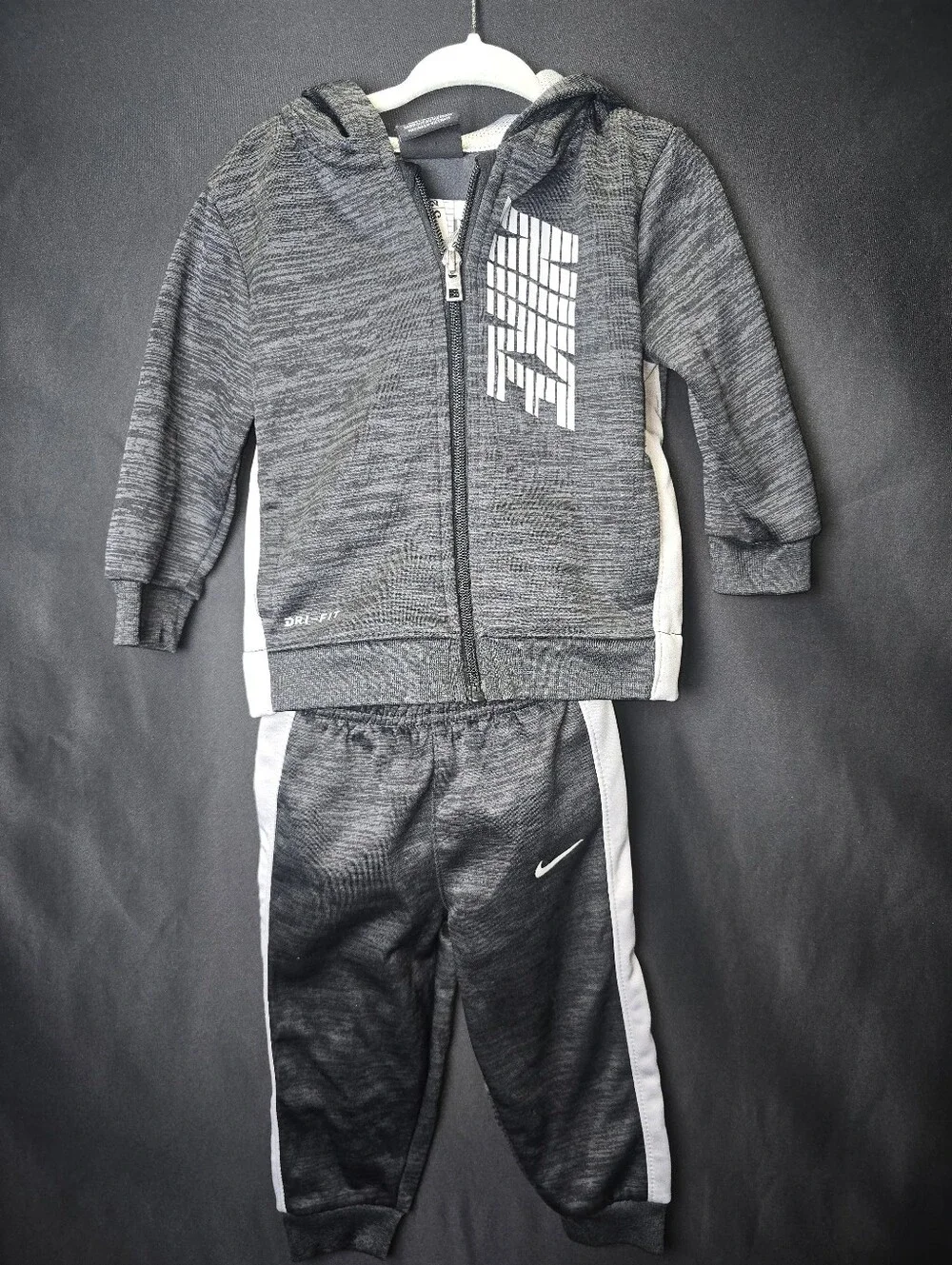 Nike Kids' Gray Dri-FIT Track Pants - Gray